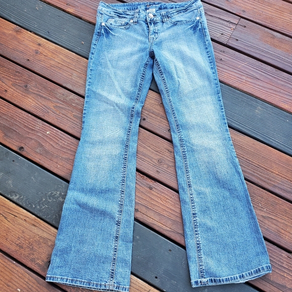 Denim - Y2K Low Rise Space Girlz Jeans